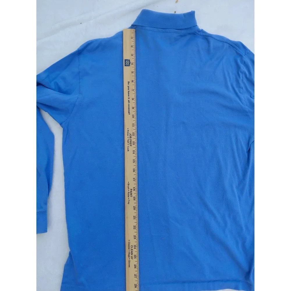 Polo Golf Ralph Lauren Polo Golf Shirt Men's Size Large Long Sleeve Blue